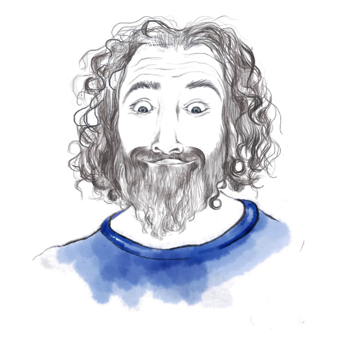 Illustration of Danny from The Free Folk Project